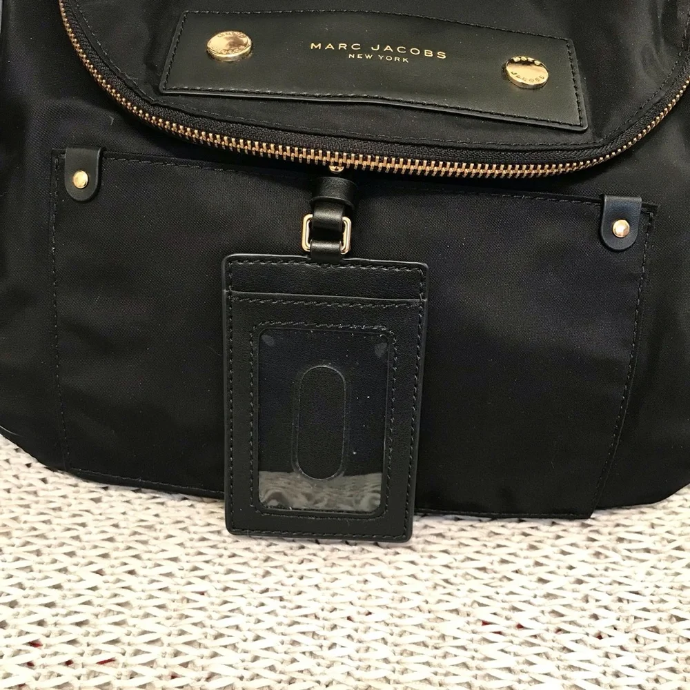 Marc Jacobs New York preppy Nylon Natasha Crossbosy Bag Black